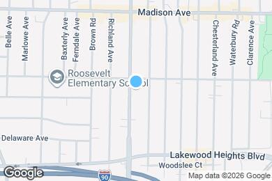 Map image of the property - 2127 Bunts Rd