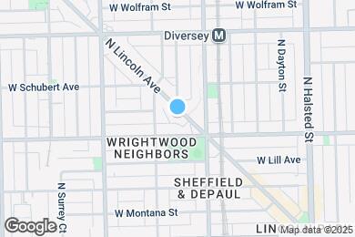 Map image of the property - 2632 N Lincoln Ave