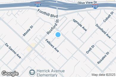 Map image of the property - 15054 La Mesa St