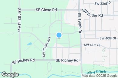 Map image of the property - 3751 SW 40th St