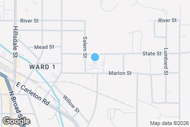 Map image of the property - Carriage Park Apartments