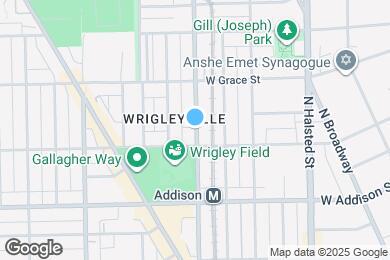 Map image of the property - 3722 N Sheffield Ave