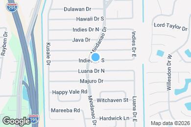 Map image of the property - 10910 Indies Dr S