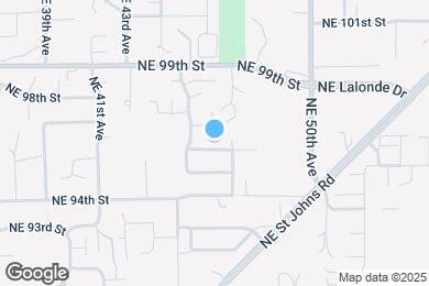Map image of the property - 4604 NE 95th Way