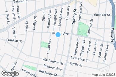 Map image of the property - 52 Sheridan Ave