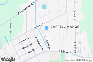Map image of the property - 614 Foster St