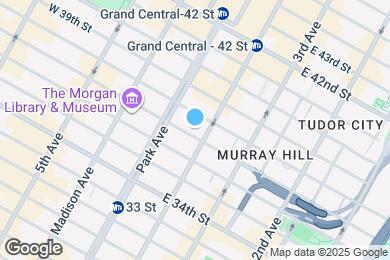 Map image of the property - 121 E 37th St