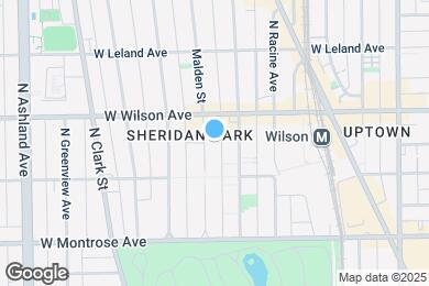 Map image of the property - 4529 N Malden St