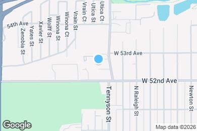 Map image of the property - 3622 Osceola St