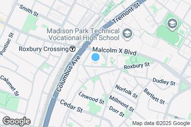 Map image of the property - 249 Roxbury St