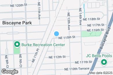 Map image of the property - 1219 NE 115th St