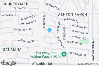 Map image of the property - 15023 W Watson Ln