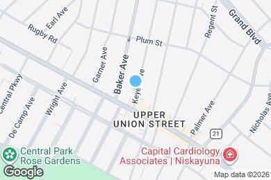 Map image of the property - 1027 Keyes Ave