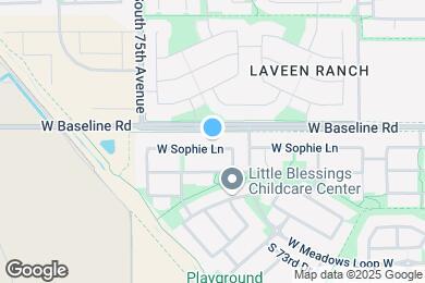Map image of the property - 7330 W Sophie Ln