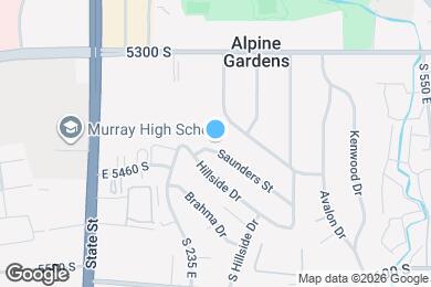 Map image of the property - 329 E Saunders St