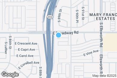 Map image of the property - 8913 E Calypso Ave