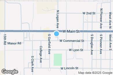 Map image of the property - 121 South Logan