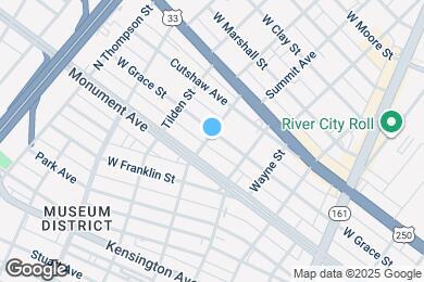 Map image of the property - 3131 W Grace St