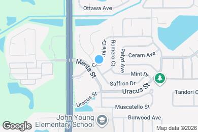 Map image of the property - 2821 Saffron Dr