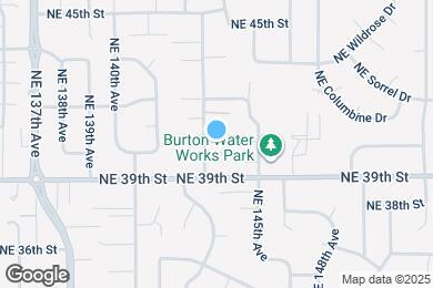 Map image of the property - 14305 NE 40th Cir