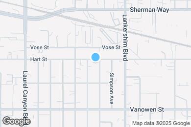 Map image of the property - 11808 Hart St