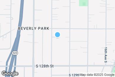 Map image of the property - 1017 S 124th Pl