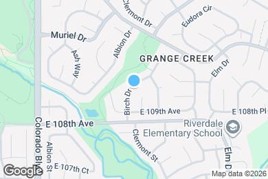 Map image of the property - 10932 Birch Dr