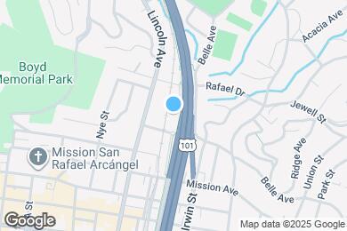 Map image of the property - 12 Pacheco St