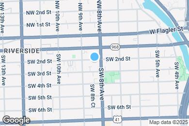 Map image of the property - 828 SW 2nd St