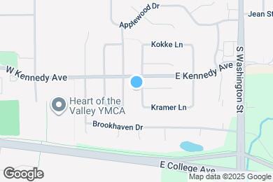 Map image of the property - 820 Lang Way
