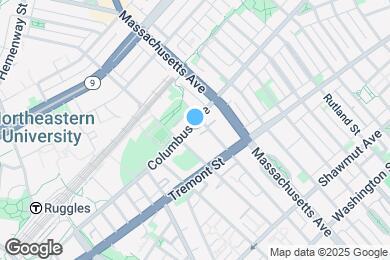 Map image of the property - 612 Columbus Ave