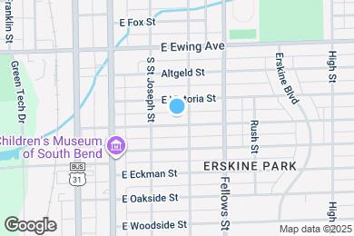 Map image of the property - 229 E Fairview Ave