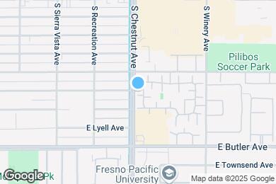 Map image of the property - 1151 S Chestnut Ave