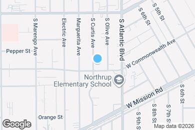 Map image of the property - 236 S Curtis Ave