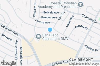 Map image of the property - 5252 Balboa Arms Dr