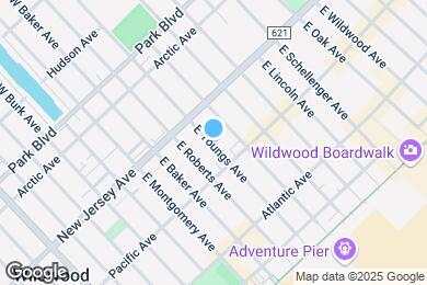 Map image of the property - 133 E Youngs Ave
