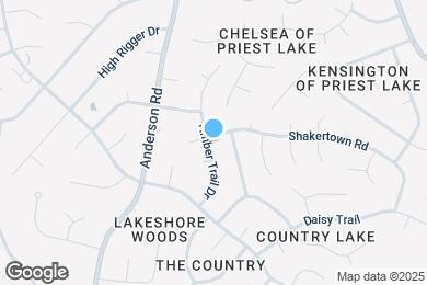 Map image of the property - 3401 Shakertown Rd