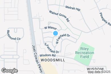 Map image of the property - 517 N Fairfield Dr
