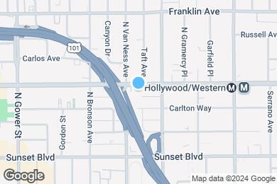 Map image of the property - Fusion Hollywood