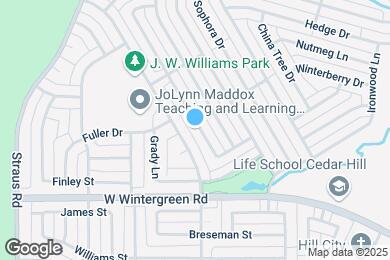 Map image of the property - 1519 Chapman St