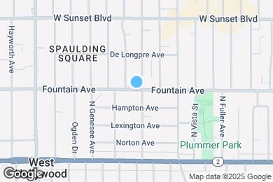 Map image of the property - 7608 Fountain Ave