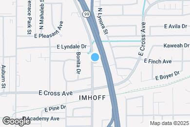 Map image of the property - 608 N Blackstone St