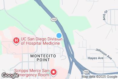 Map image of the property - 4242 6th Ave