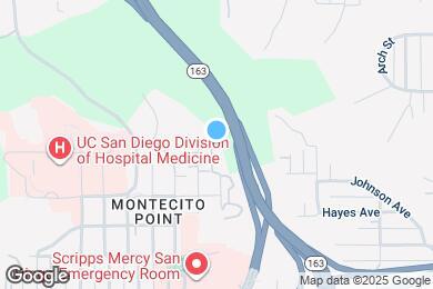 Map image of the property - 4293 Fifth Ave