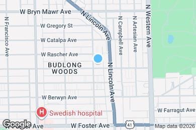 Map image of the property - 2550 W Balmoral Ave