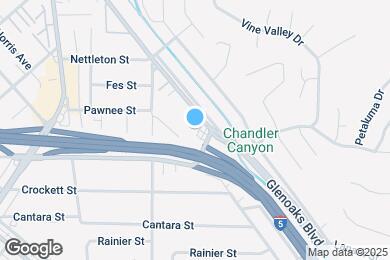 Map image of the property - 8405 Glenoaks Blvd