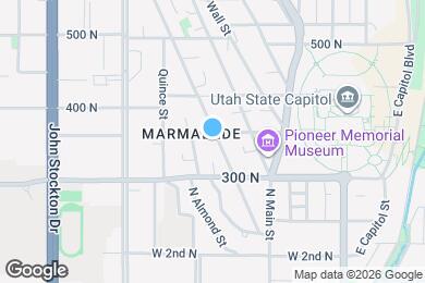 Map image of the property - 341 N Center St