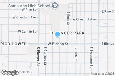 Map image of the property - 516 S Van Ness Ave