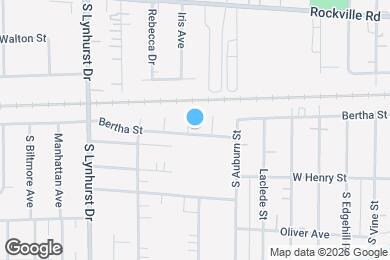 Map image of the property - 5102 Bertha St
