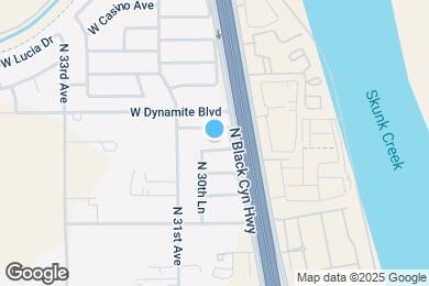 Map image of the property - 3016 W White Feather Ln